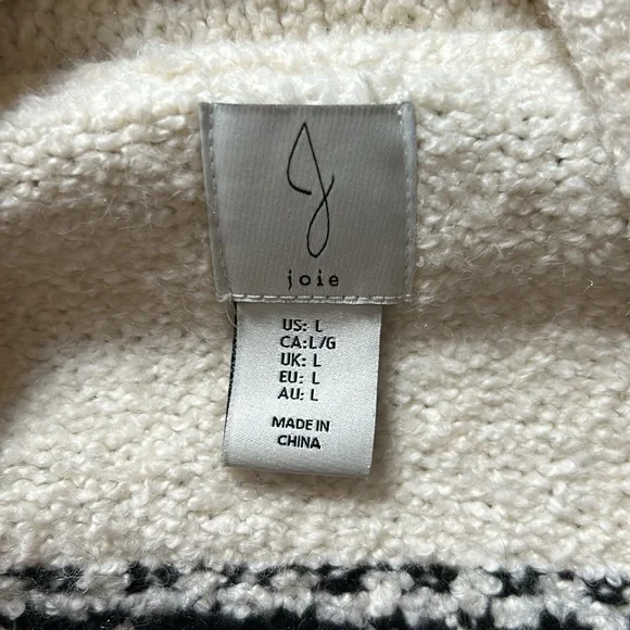 Joie Women's Long Cardigan Sweater Size Large - Picture 4 of 5